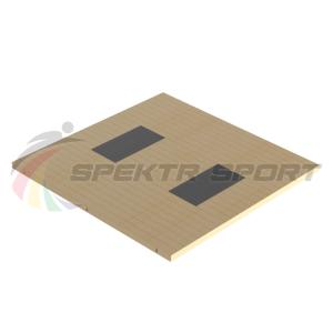 Купить Помост тяжелоатлетический 3х3х0,1м, рез. амортизаторы 1х0,5х0,04м в Кызыле 