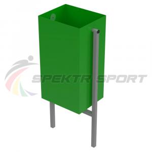 Купить Урна для мусора прямоугольная 370х250х650 мм в Кызыле 