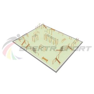 Купить Парковая площадка для Воркаут и WRK 3_76mm в Кызыле 