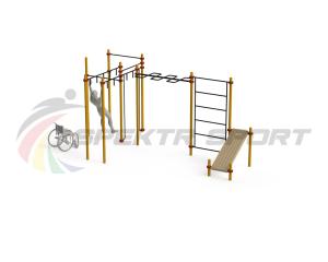 Купить Спортивный комплекс для инвалидов-колясочников WRK-D17_76mm в Кызыле 