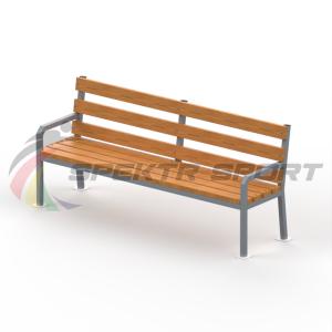 Купить Уличная скамейка со спинкой Дача в Кызыле 
