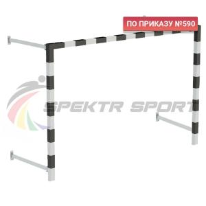 Купить Ворота мини-футбольные складные без сетки 2х3х0,5 м. (к-кт) в Кызыле 