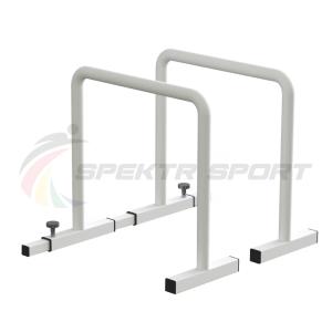 Купить Брусья напольные хайлетсы Spektr Sport цв. белый в Кызыле 