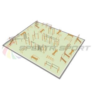 Купить Парковая площадка для Воркаут и WRK 6_76mm в Кызыле 
