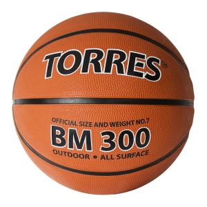Купить Мяч баскетбольный "TORRES BM300" р.5 в Кызыле 