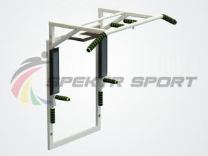 Купить Турник 3 в 1 на раме Оптимус разборный цв. белый в Кызыле 