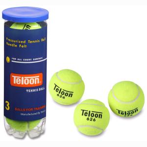 Купить Мяч для большого тенниса Teloon 626Т Р3  (3 шт) в Кызыле 
