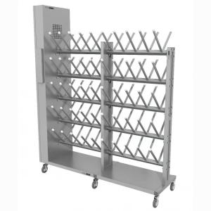 Купить Сушильный стеллаж для обуви SL2 Лидер-премиум мобильный двусторонний (60 пар) в Кызыле 