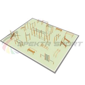Купить Парковая площадка для Воркаут и WRK 5_76mm в Кызыле 