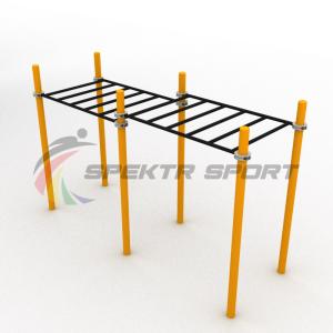 Купить Рукоход двухуровневый для Воркаут SP WRK-02_76mm в Кызыле 