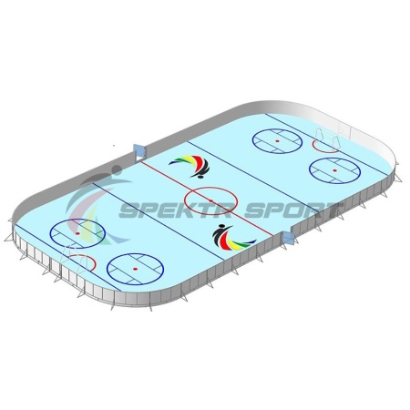Купить Хоккейная коробка, борта фанера 12 мм, 30×15 в Кызыле 