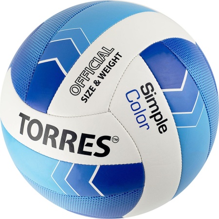 Купить Мяч волейбольный Torres Simple Color любительский р.5 в Кызыле 